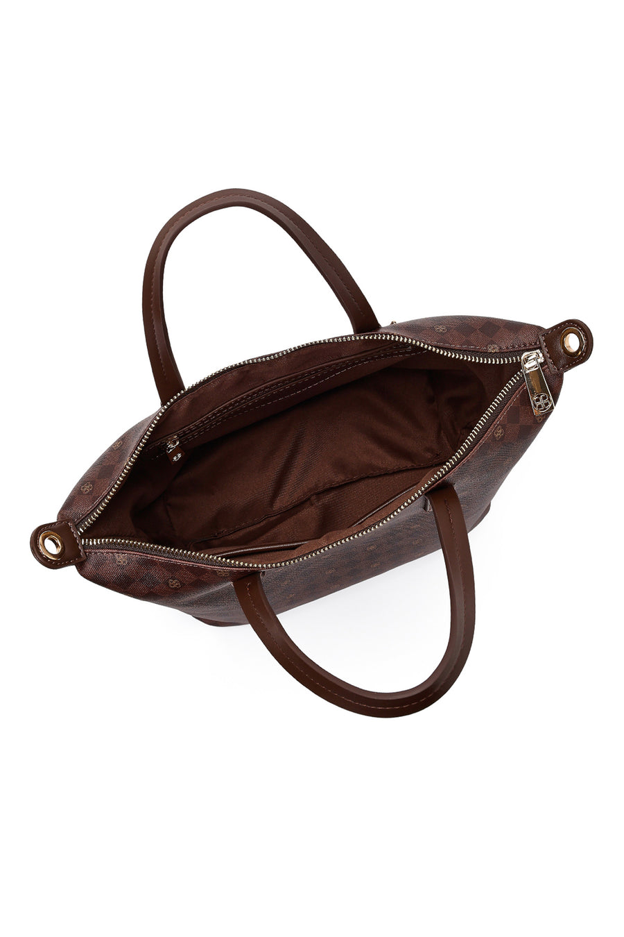 Women's Brown Printed Shoulder Bag