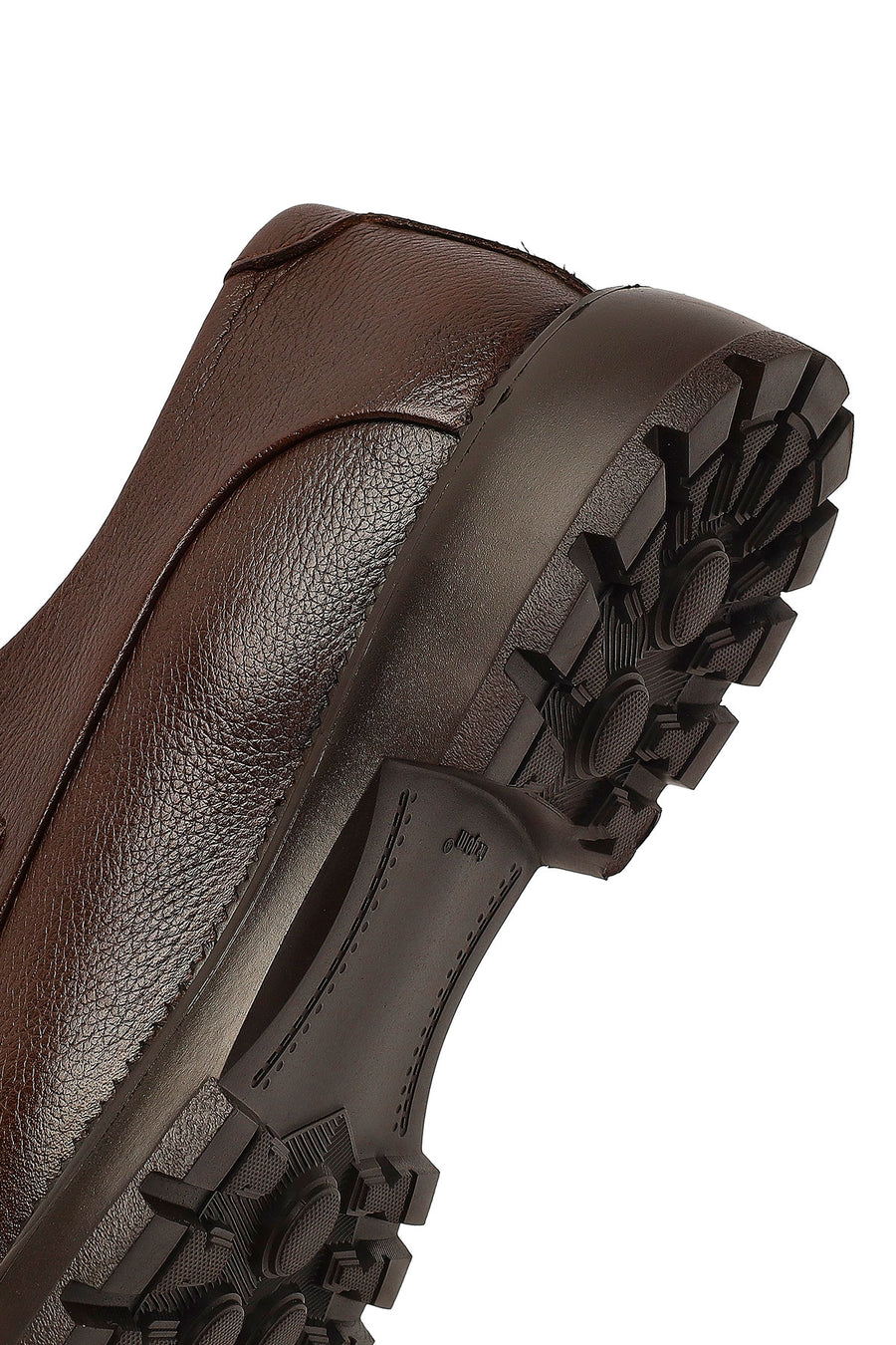 Men's Brown Lace-Up Leather Casual Shoes
