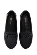 Women's Black Casual Loafers | Derimod
