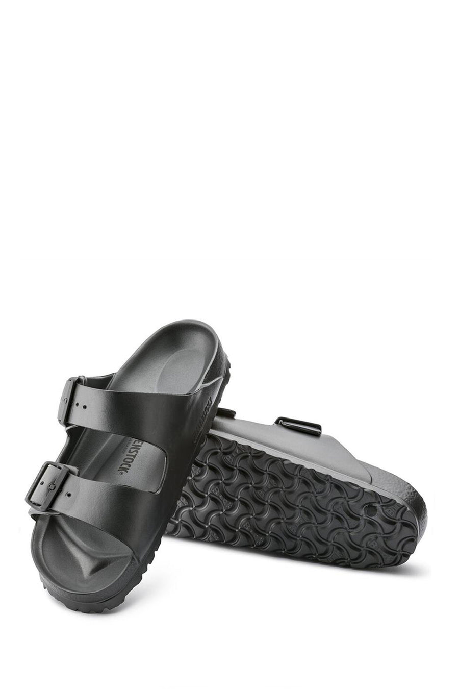 Birkenstock Erkek Antrasit Arizona Çift Tokalı  Eva Terlik