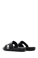 Women's Black Casual Slippers | Derimod