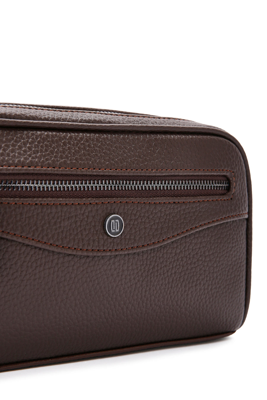 Men's Brown Handbag