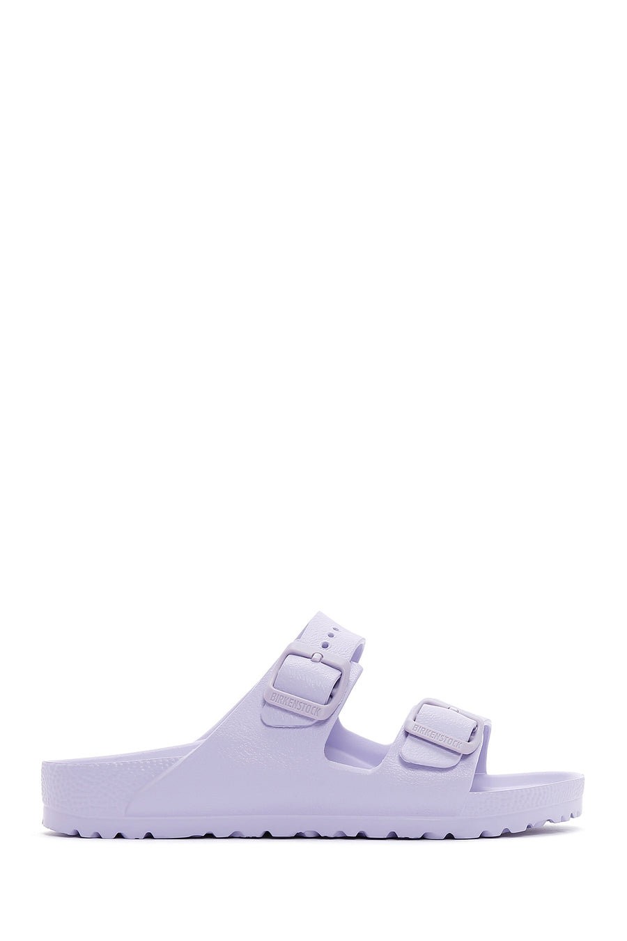 Birkenstock Women's Purple Leather Double Buckle Arizona Eva Flat Slippers 1017046 | Derimod