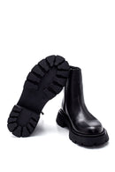 Kadın Deri Mat Fermuarlı Bot | Derimod