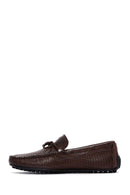 Men's Brown Leather Casual Loafer | Derimod