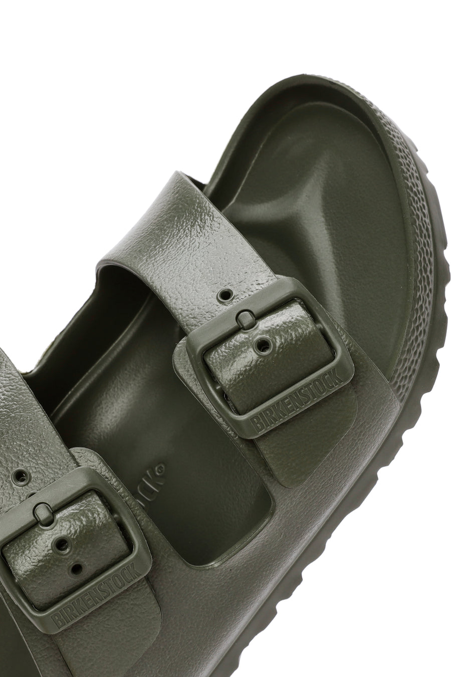 Birkenstock Men's Green Arizona Eva Double Buckle Slippers