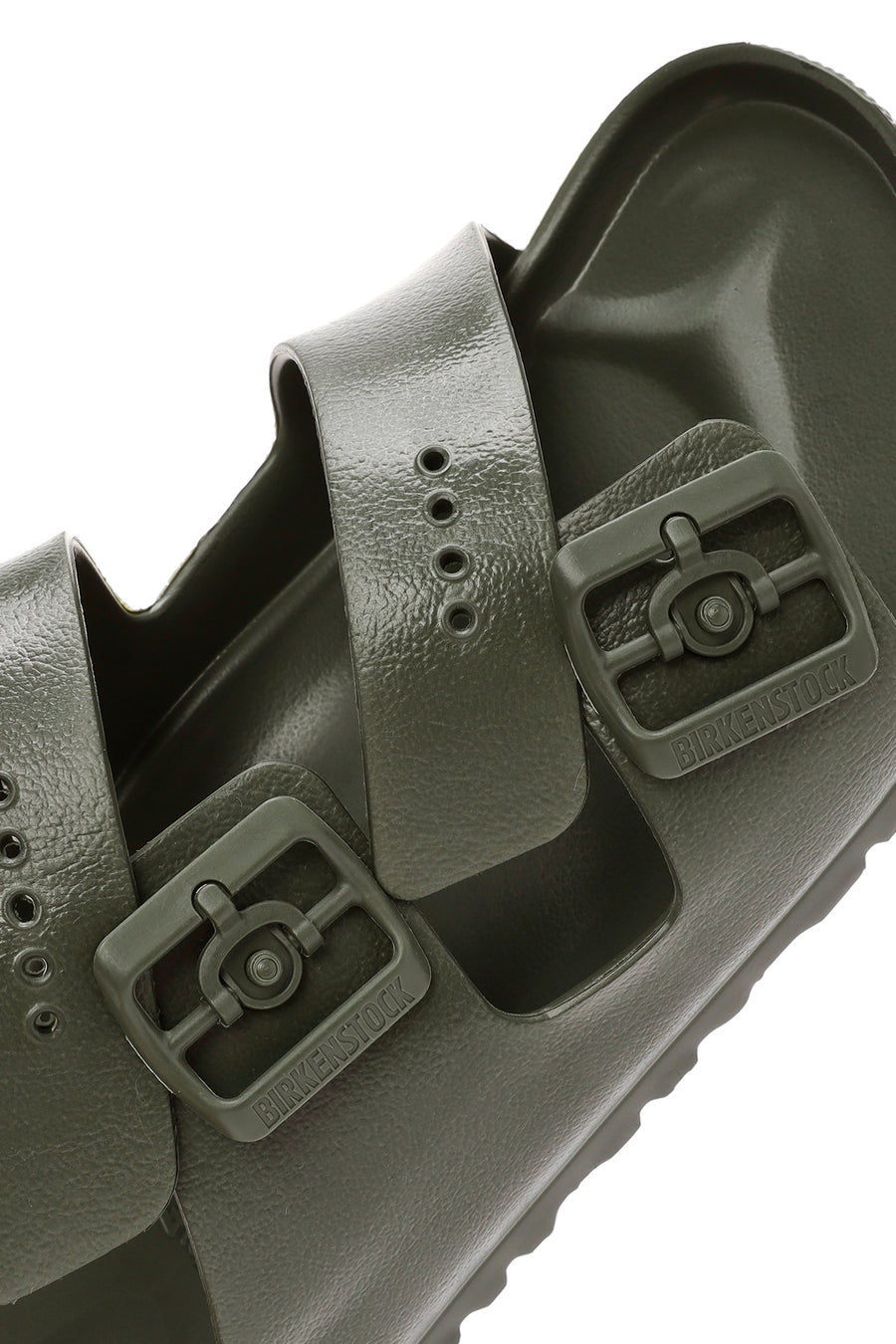 Birkenstock Men's Green Arizona Eva Double Buckle Slippers