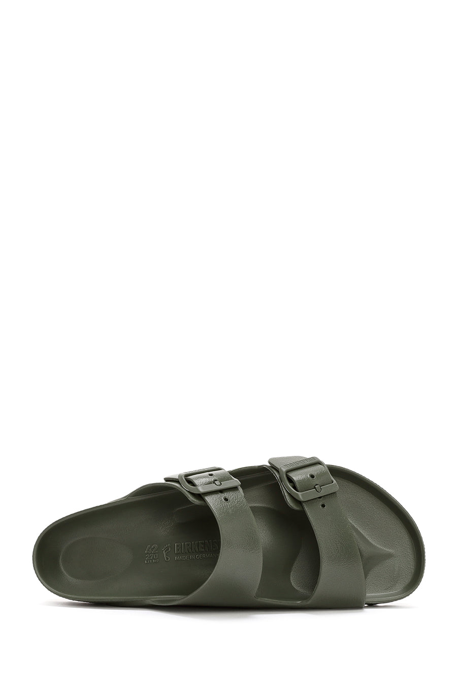 Birkenstock Men's Green Arizona Eva Double Buckle Slippers