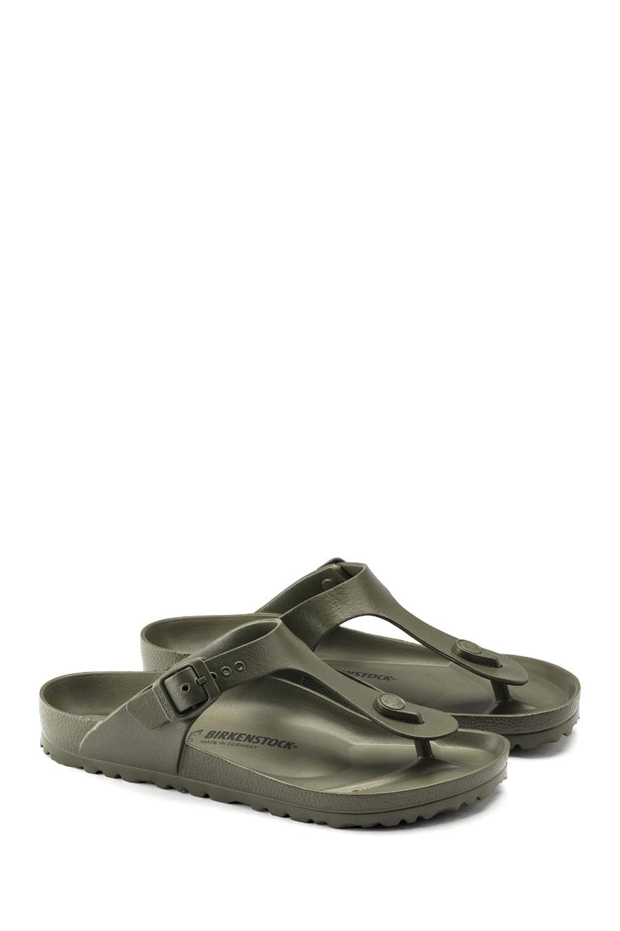 Birkenstock Men's Green Gizeh Eva Flip Flops