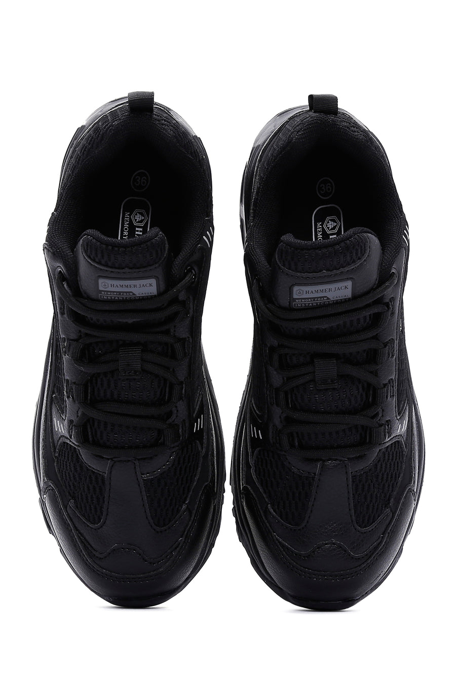 Hammer Jack Kadın Siyah Sneaker