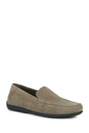 Geox Men's Mink Ascanio Suede Leather Casual Loafer | Derimod