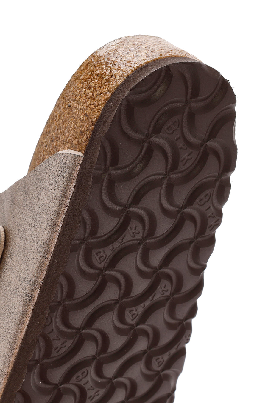 Birkenstock Kadın Vizon Arizona Bf Çift Tokalı Metalik Terlik