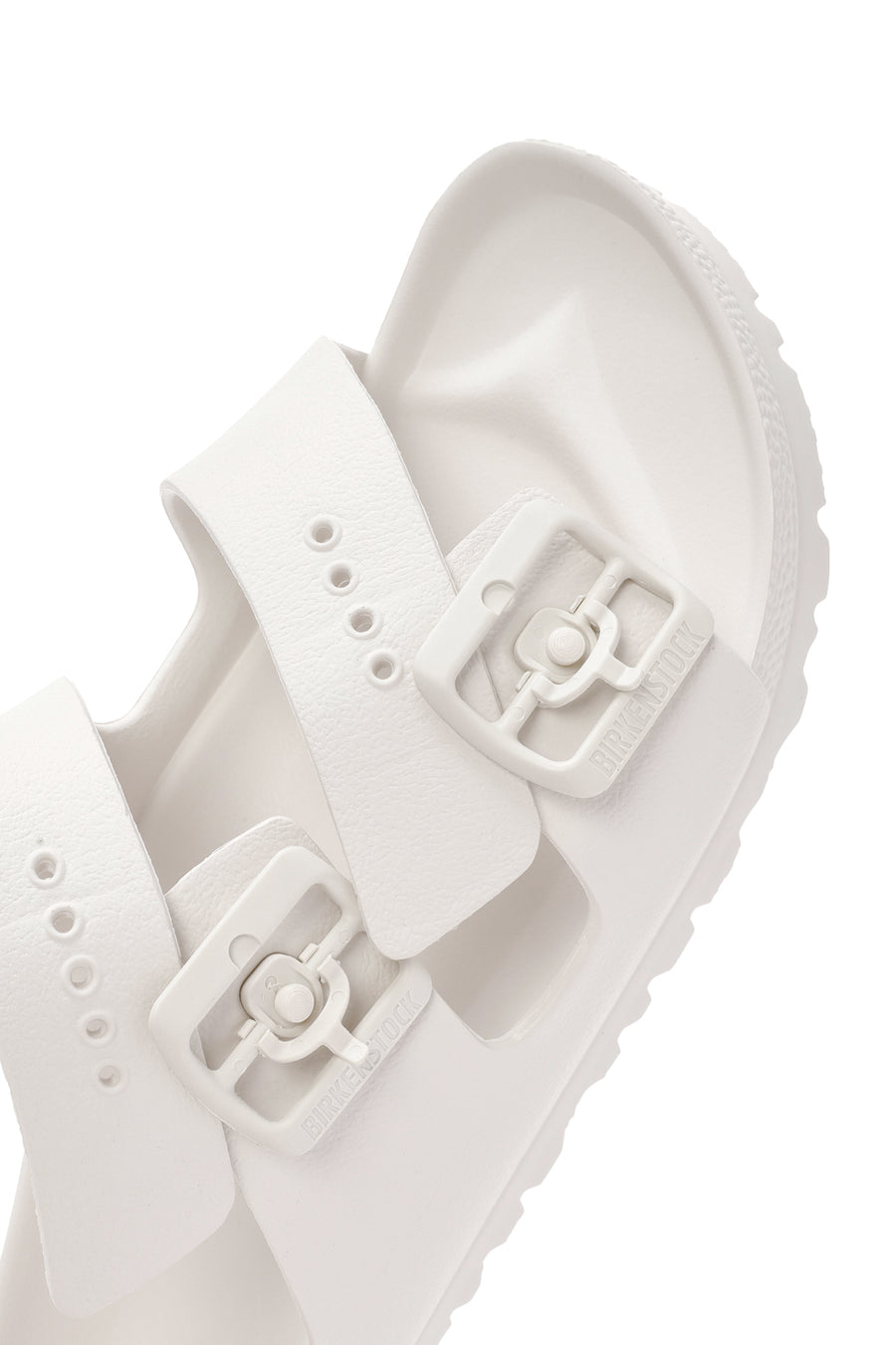 Birkenstock Women's White Arizona Eva Double-Strap Slippers