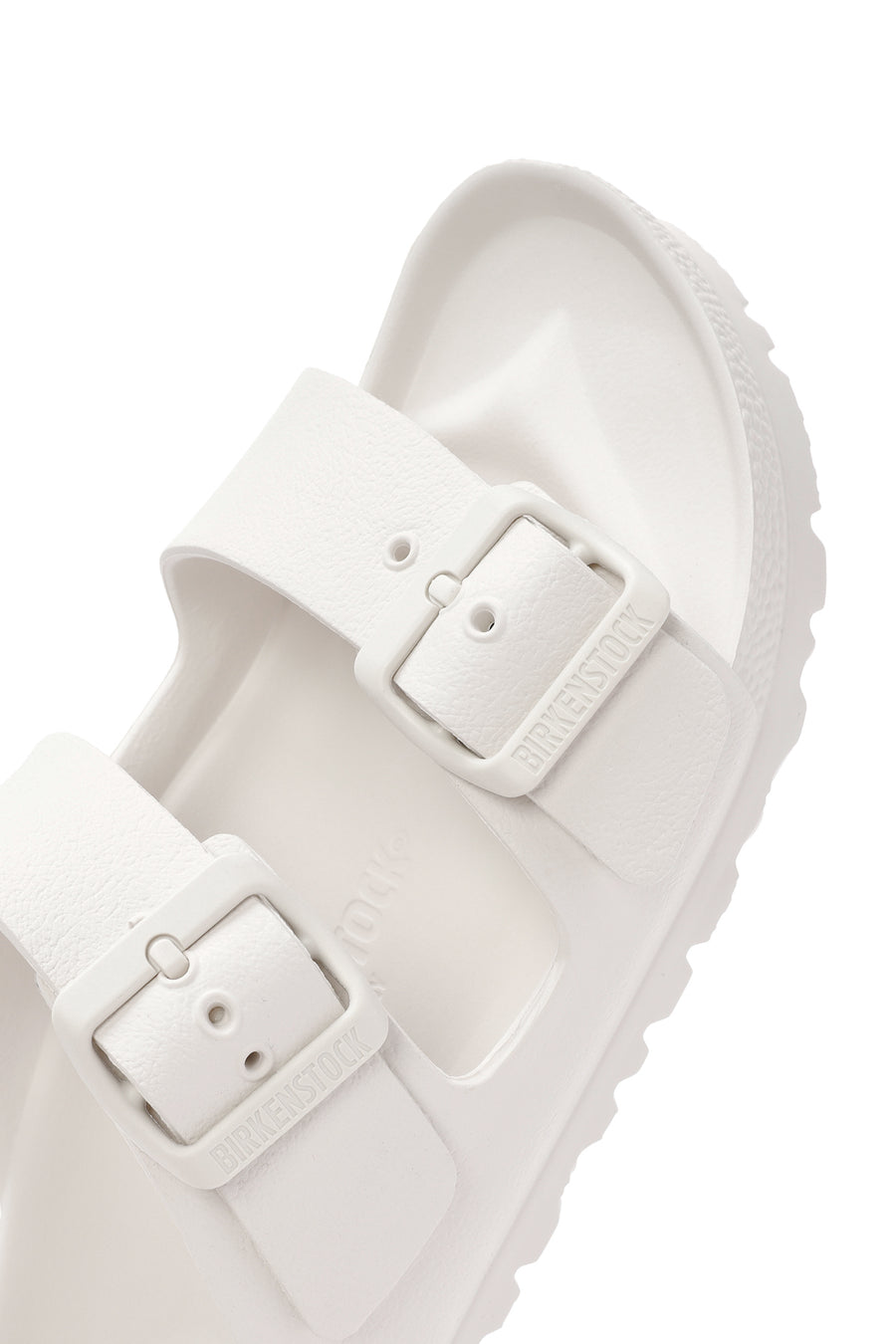 Birkenstock Women's White Arizona Eva Double-Strap Slippers