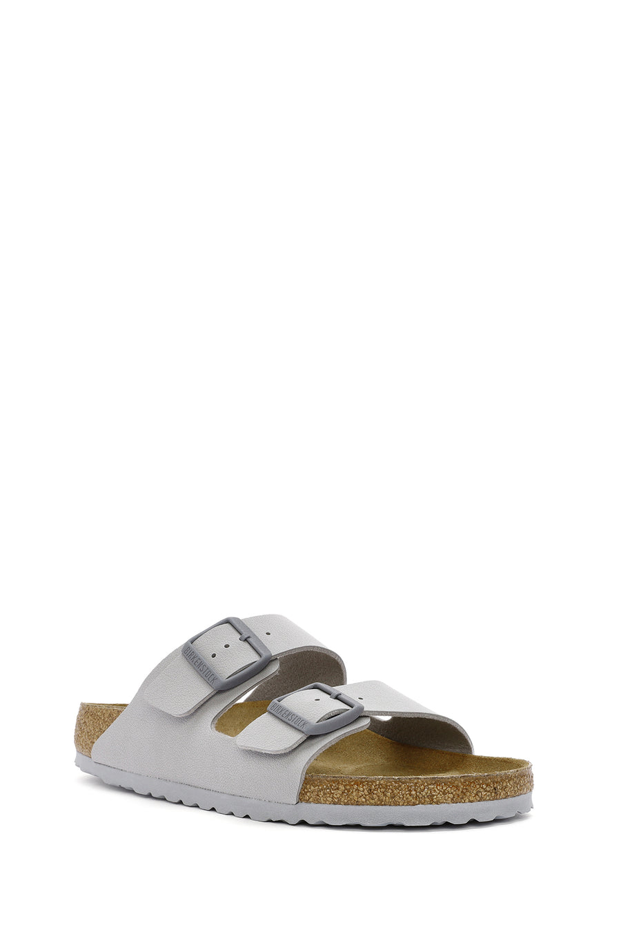 Birkenstock Men's Beige Arizona Bf Double Buckle Slippers