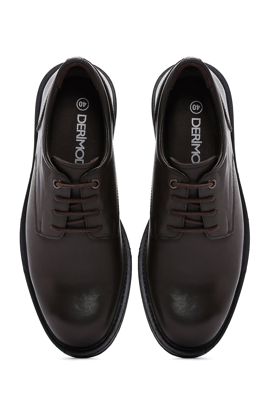 Men's Brown Leather Casual Shoes
