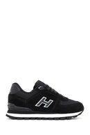 Hammer Jack Women's Black Nubuck Leather Peru G Sneaker | Derimod