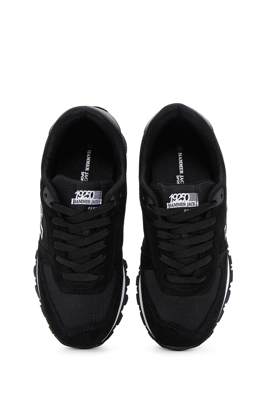 Hammer Jack Kadın Siyah Nubuk Deri Peru G Sneaker