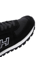 Hammer Jack Women's Black Nubuck Leather Peru G Sneaker | Derimod