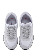 Hammer Jack Kadın Gri-Beyaz Nubuk Deri Peru G Sneaker | Derimod