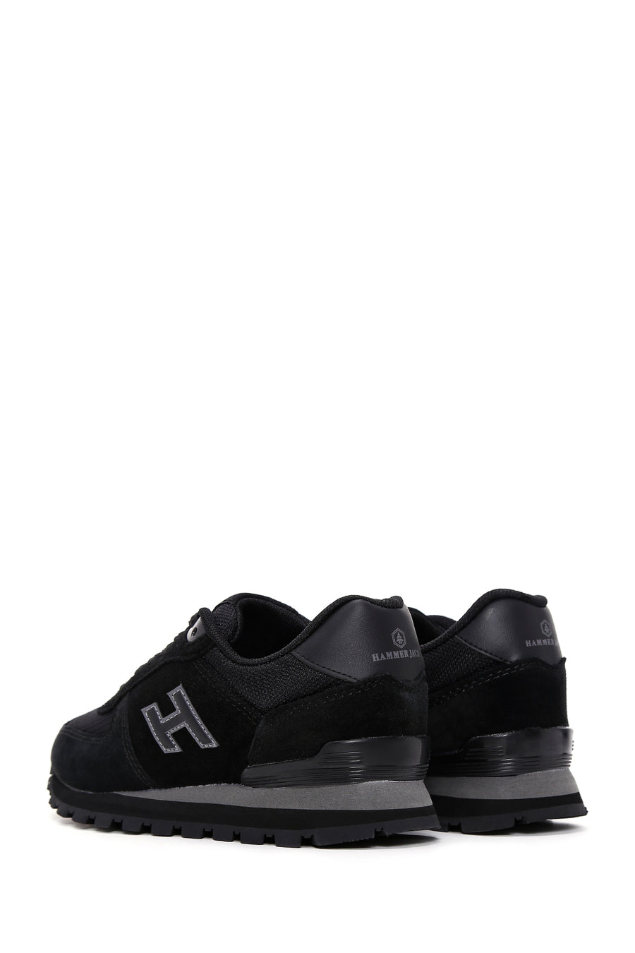 Hammer Jack Kadın Siyah-Füme Nubuk Deri Peru G Sneaker