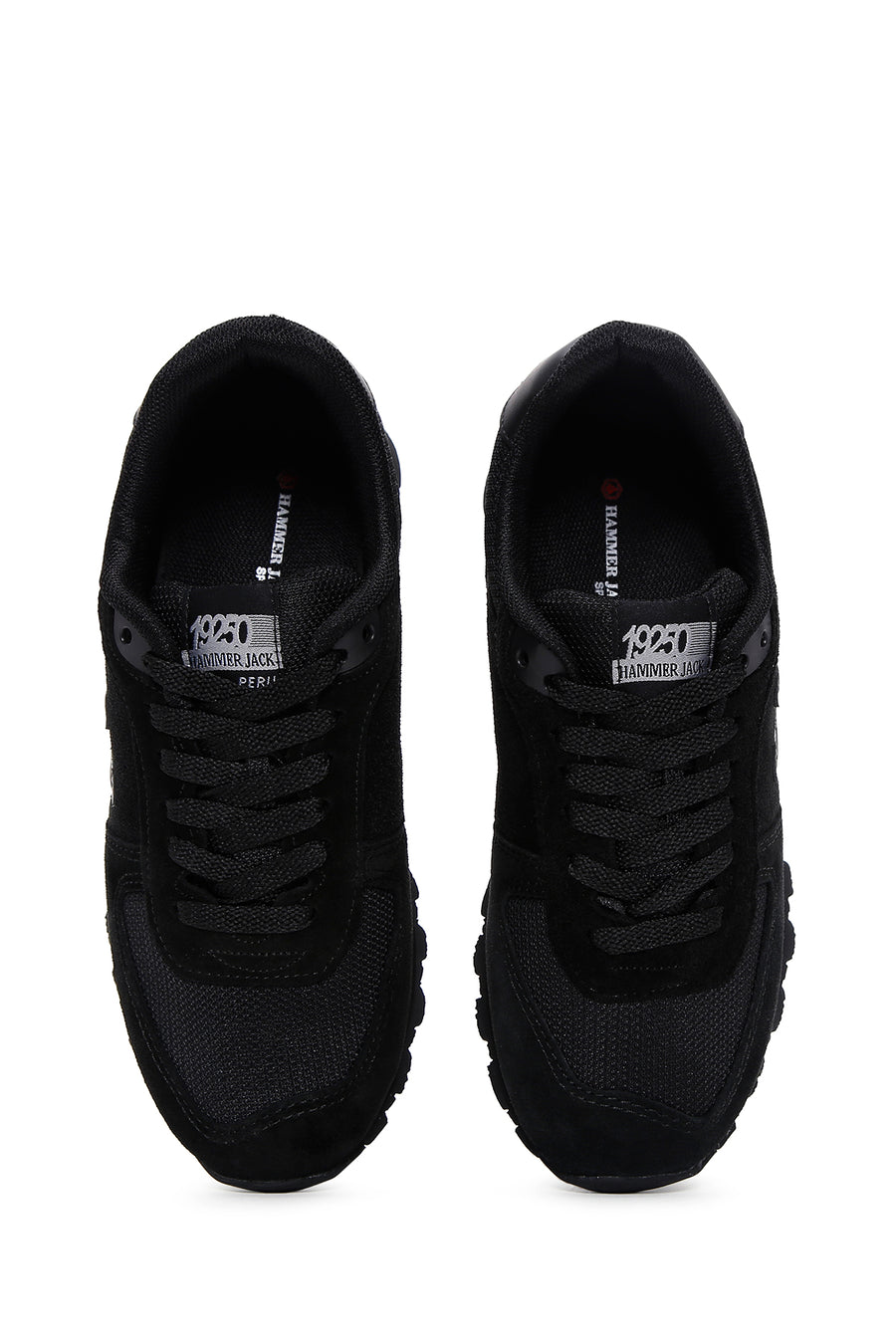 Hammer Jack Kadın Siyah-Füme Nubuk Deri Peru G Sneaker