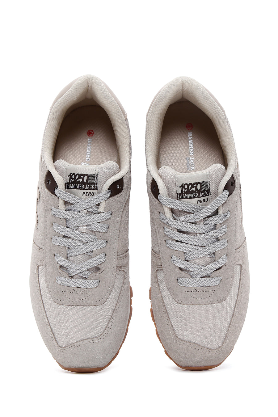 Hammer Jack Erkek Bej Peru Süet Deri Sneaker