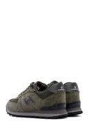Hammer Jack Men's Khaki Peru Suede Leather Sneaker | Derimod