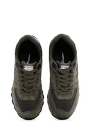 Hammer Jack Men's Khaki Peru Suede Leather Sneaker | Derimod
