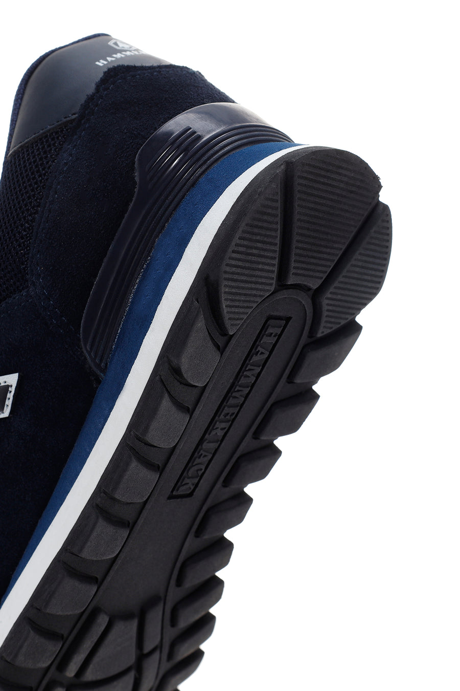 Hammer Jack Men's Navy Blue Peru Suede Leather Sneaker