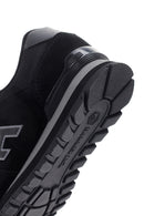 Hammer Jack Erkek Siyah-Füme Peru Süet Deri Sneaker | Derimod