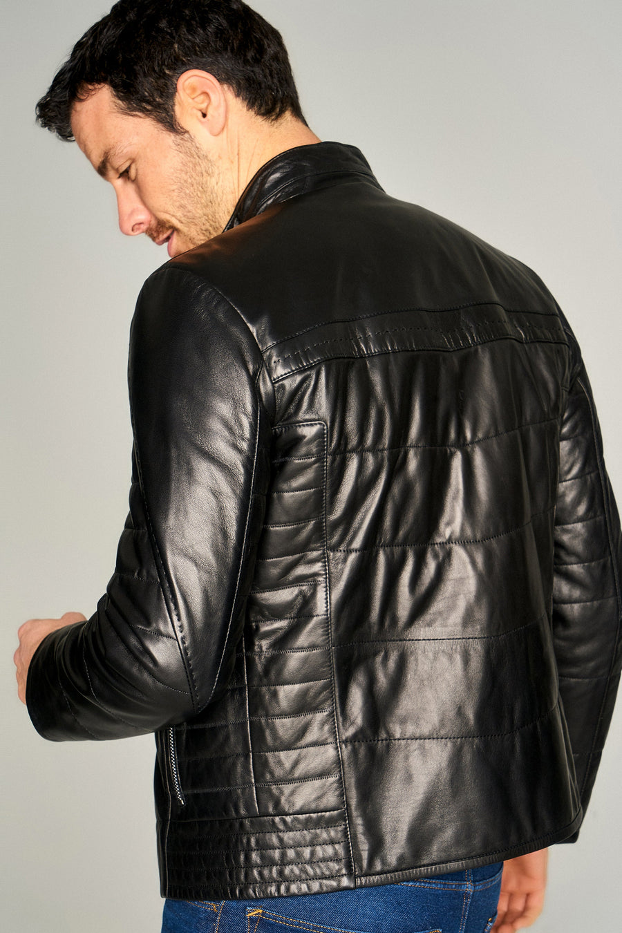 Alves Men's Leather Jacket