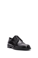 Men's Black Laced Leather Classic Shoes | Derimod