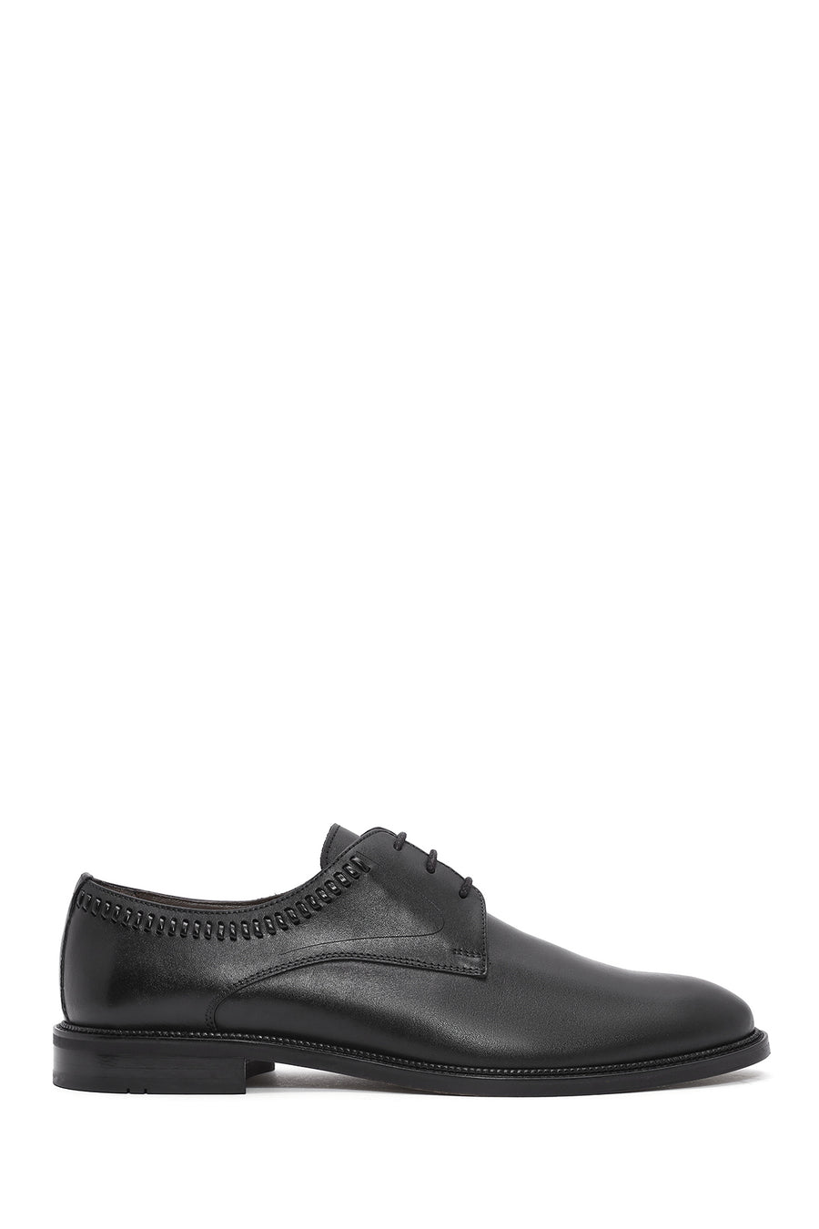 Men's Black Laced Leather Classic Shoes 25SFD602218 | Derimod