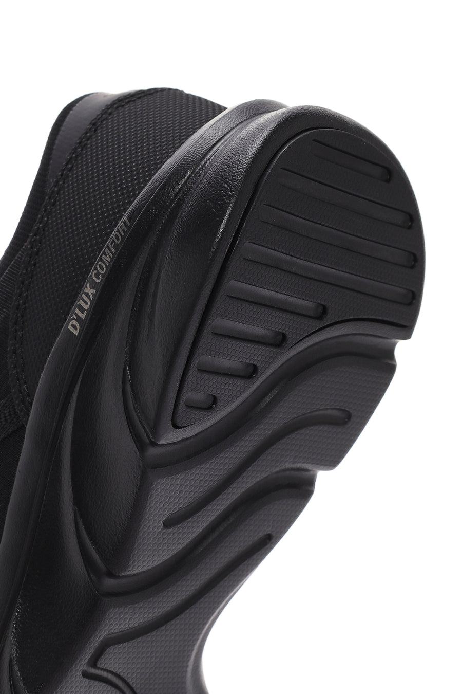 Skechers Women's Black D'lux Comfort - Surreal Fabric Sneaker