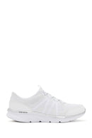 Skechers Women's White D'lux Comfort - Surreal Fabric Sneaker | Derimod