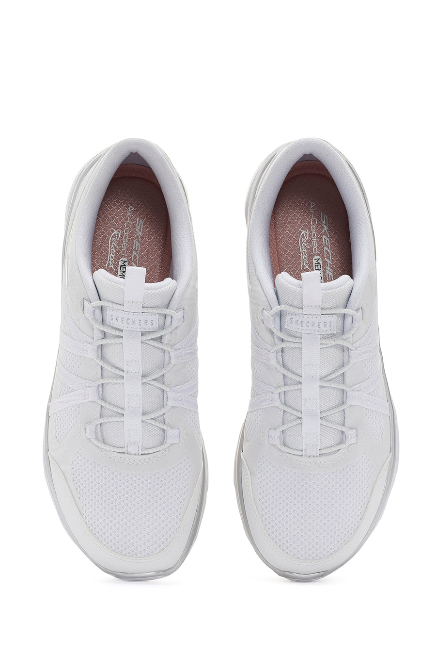 Skechers Kadın Beyaz D'lux Comfort - Surreal Kumaş Sneaker