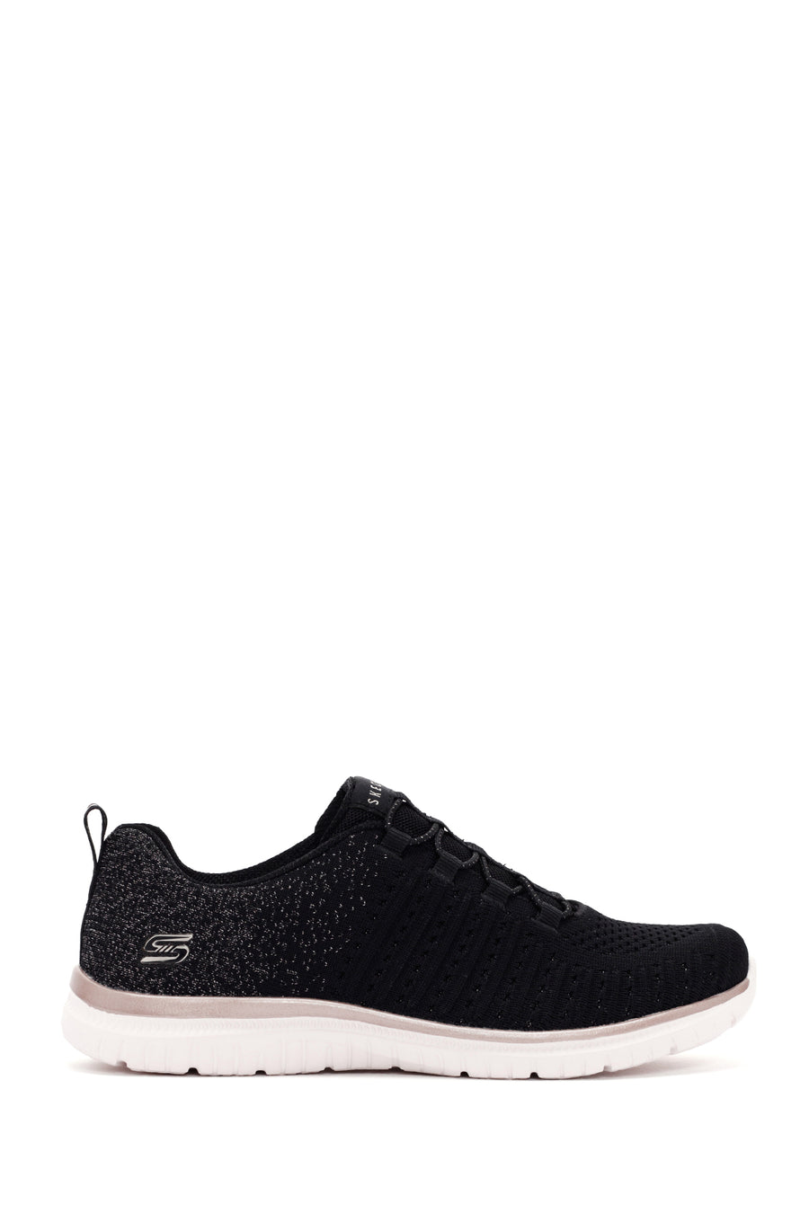 Skechers Kadın Virtue Lucent Bağcıklı Sneaker 104424 BKRG | Derimod