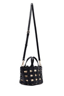 Woman Black Long Strap Knitted Shoulder Bag | Derimod