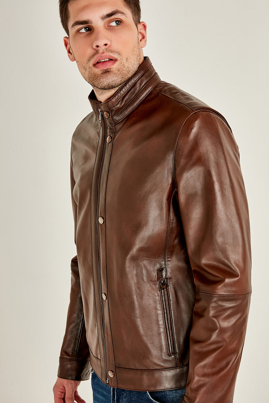Fabian Men's Leather Jacket