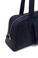 Woman Navy Blue Classic Shoulder Bag | Derimod