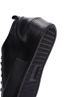 Kadın Siyah Deri Kalın Tabanlı Sneaker | Derimod