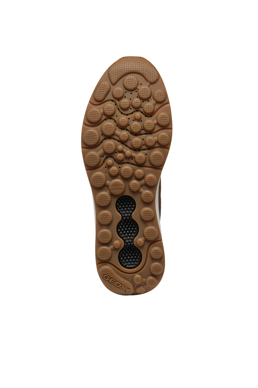 Geox Erkek Kahverengi U Spherica Actif Bağcıklı Waterproof Deri Sneaker