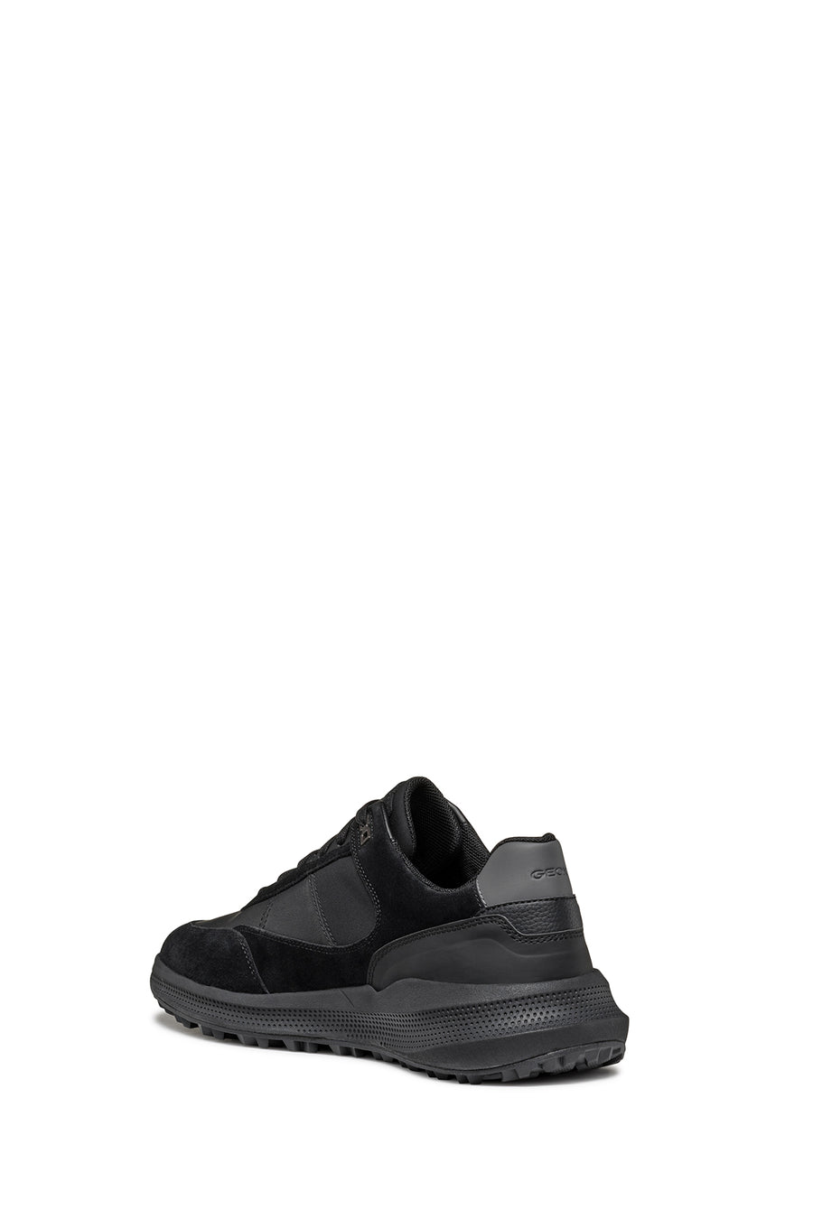 Geox Erkek Siyah Pg1X Abx Bağcıklı Waterproof Deri Sneaker