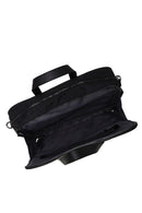 Male Black Fabric Briefcase | Derimod