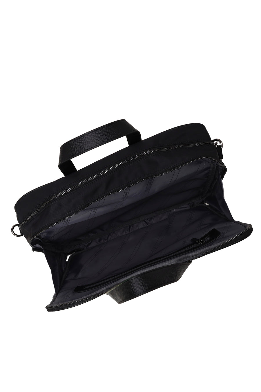 Male Black Fabric Briefcase