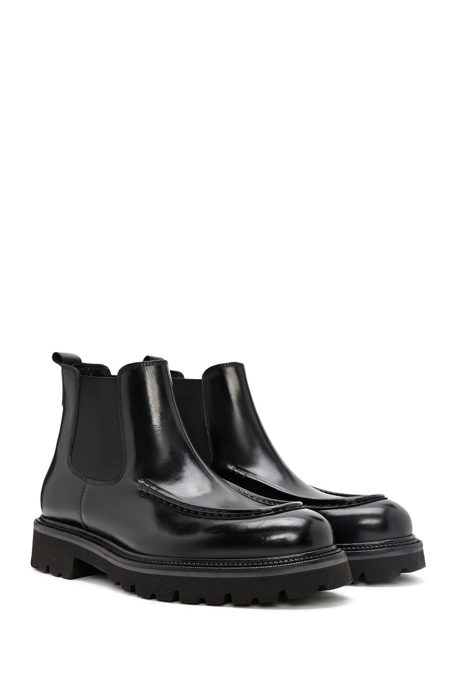 
Men's Black Leather Chelsea Boot
