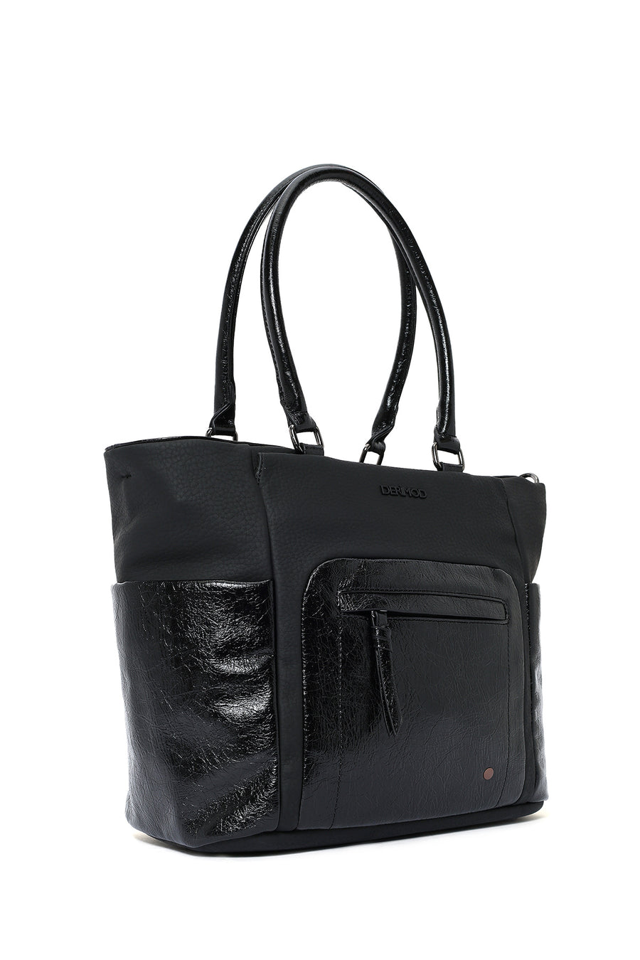 Women's Black Long Strap Shoulder Bag