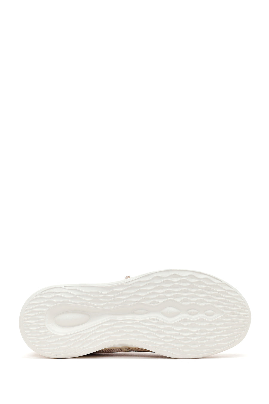 Derimod Zero Women's Beige Laced Thick Soled Fabric Sneakers