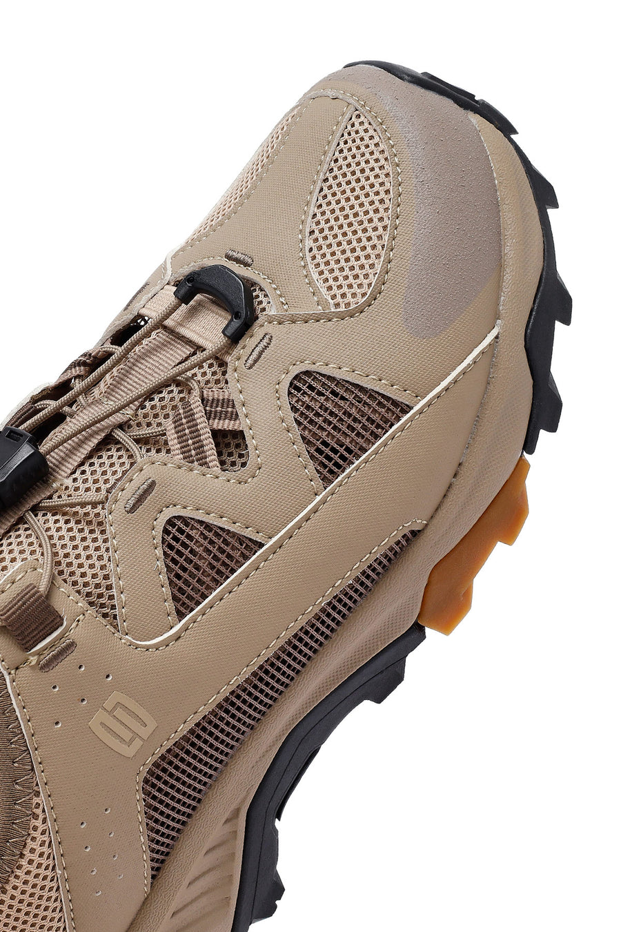 Men's Beige Leather Casual Shoes